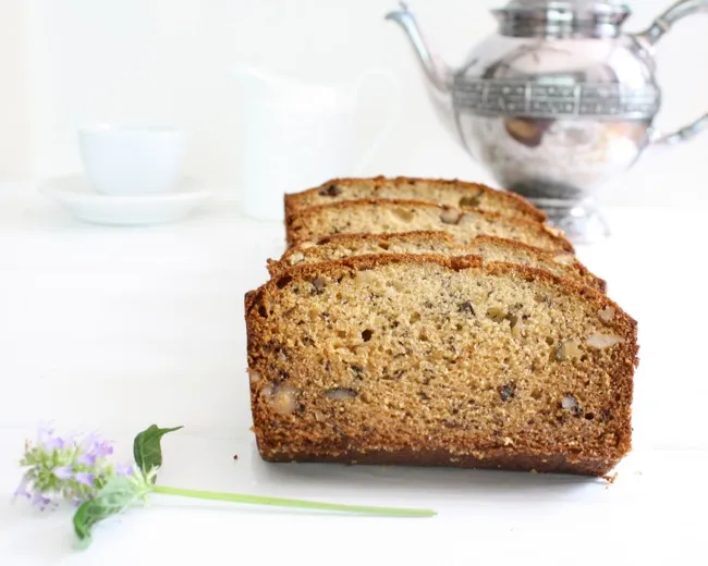 slices of banana bread