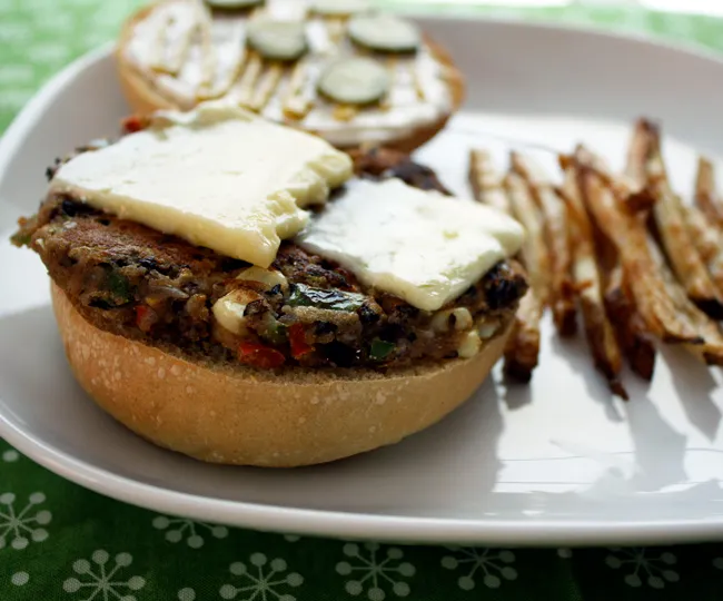black bean burgers