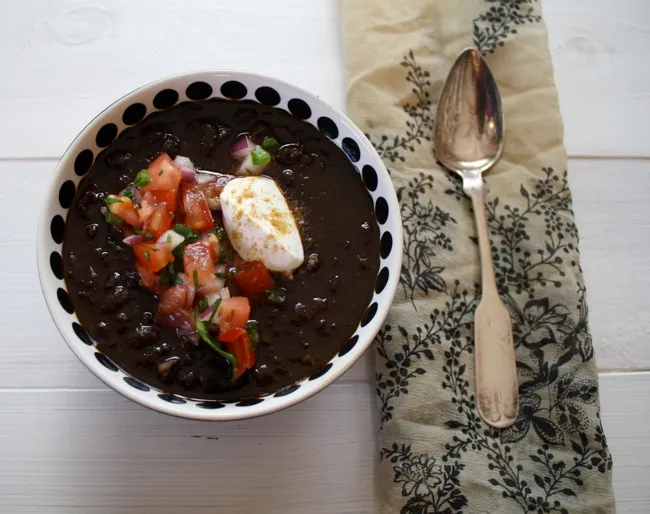 black bean chili
