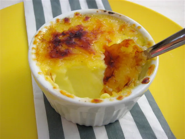 burnt creme brulee