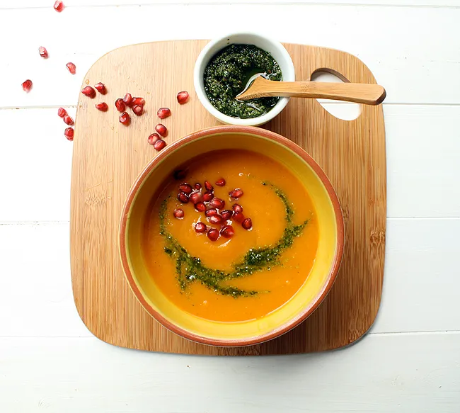 roasted butternut squash soup