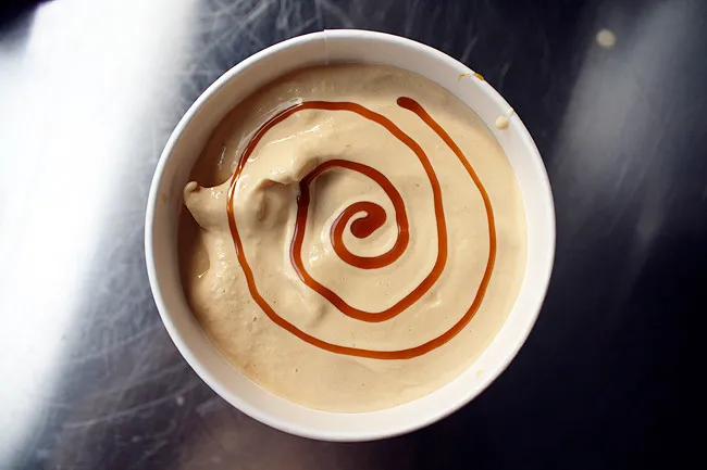 salted caramel ice cream