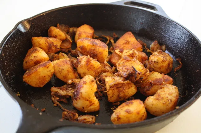 finished homefries