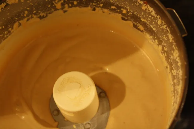 peanuts in the food processor