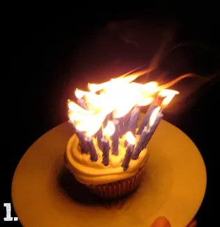 pumpkin cupcake with apple butter buttercream