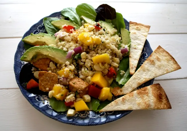 quinoa taco salad