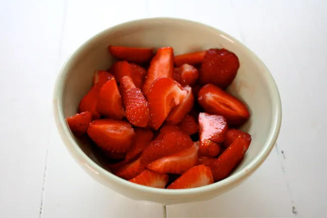 macerating strawberries