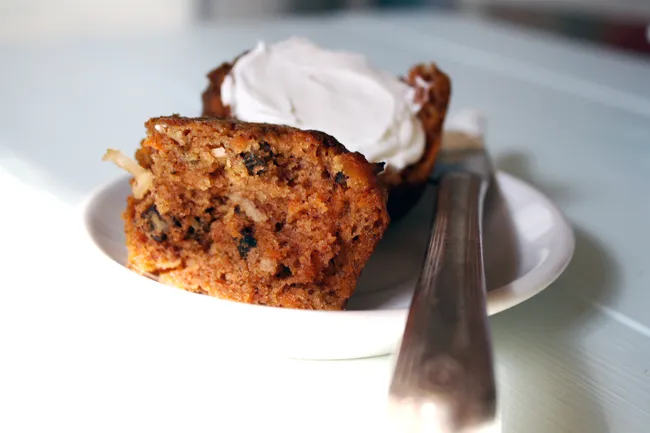 vegan morning glory muffins